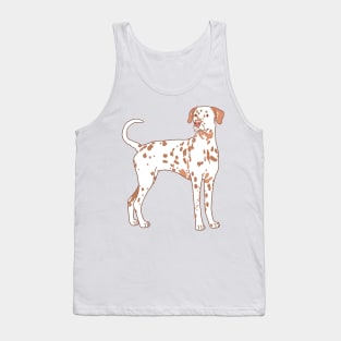 Lemon Dalmatian Tank Top